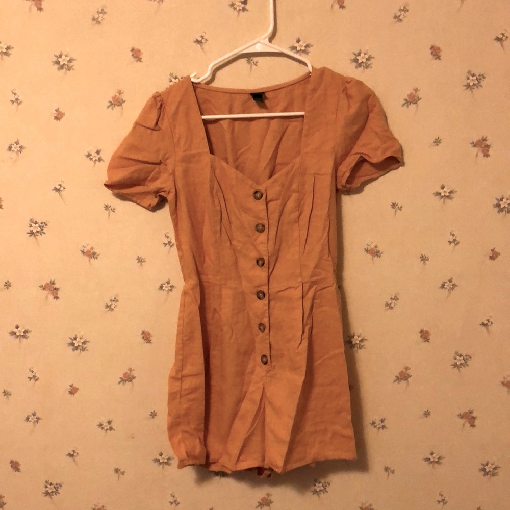 Wild Fable Target Romper - Mustard Yellow - XS